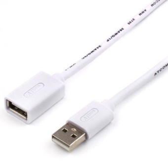 Кабель USB2.0 Am < - > Af удлинительный  3.0м, ATCOM
