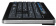 Клавиатура беспроводная Oklick 870S Slim черный
