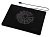 Подставка для ноутбука 15" Hama Slim (1 осевой вентилятор, 33дБ) Black