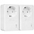 Адаптер Powerline TP-Link TL-PA7017P KIT AV1000, 1000 Мбит/с, с розеткой, белый