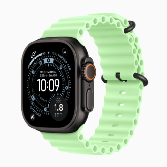 Смарт-часы Apple Watch Ultra 3 49mm Black Ocean Band Neon Green