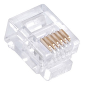 Коннектор RJ-12, телефонный (6P6С)