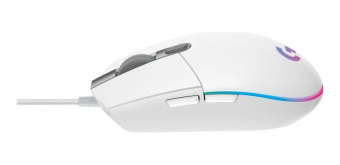 Мышь проводная Logitech G102 LightSync White