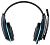 Наушники проводные Gembird MHS-G10 Gaming (мониторные, 20 - 20 000 Гц, 108 дБ) black-blue
