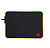 Коврик для мыши DEFENDER BLACK L LIGHT (350x300x4мм, ткань, резина, RGB подсветка)