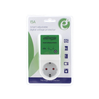 Реле напряжения Energenie EHB8-1 15A, белое