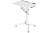 Стол для ноутбука Cactus CS-FDS101WWT White