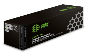 Картридж лазерный Cactus CSP-W1106X для HP Laser 107a/107r/107w/135a MFP/135r MFP черный (3000стр.)