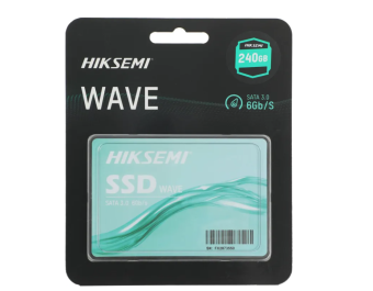 Накопитель SSD SATA .240Gb HIKVision Wave(S) Series (3D TLC, 530/400 Мбайт/сек)