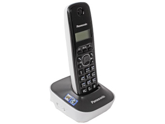 Радиотелефон Panasonic DECT KX-TG 1611 RUW (АОН, белый)