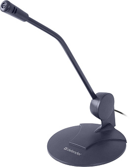 Микрофон Defender MIC-117 проводной jack 3.5 мм черный