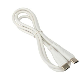 Кабель USB-C < - > USB-C, 2.0м, Cablexpert 60W White