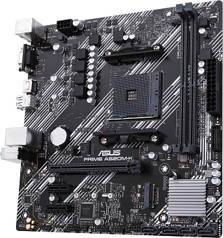 Материнская плата Socket AM4 ASUS PRIME A520M-K (A520) 2*DDR4 2*PCI-Ex1 1*PCI-Ex16 4*SATA VGA HDMI m