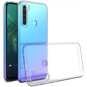 Чехол для смартфона Xiaomi Redmi Note 8T - Borasco прозрачный