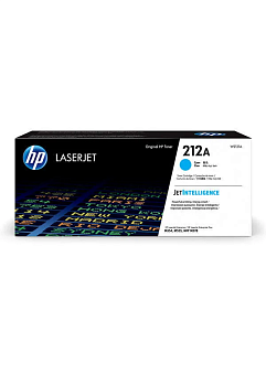 Картридж лазерный HP 212A (W2121A) для HP CLJ Enterprise M554/M555 голубой