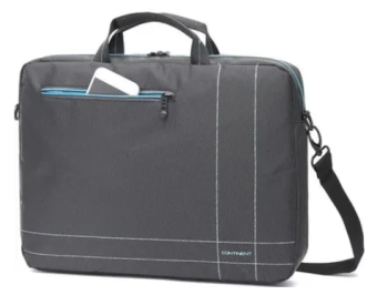 Сумка для ноутбука 15'' Continent CC-201 GB (серый нейлон/полиэстер)