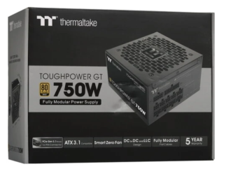 Блок питания .750W Thermaltake Toughpower GT 140mm 80+ Gold