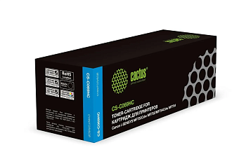 Картридж лазерный Cactus CS-C069HC 069H для Canon i-SENSYS MF752Cdw MF752/MF754Cd голубой (5500стр.)