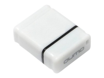 Флешка 16Gb QUMO NANO White