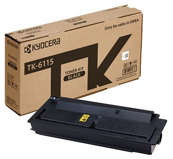 Картридж лазерный Kyocera TK-6115 для M4125idn/M4132idn, 15000 стр. черный