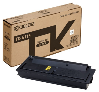Картридж лазерный Kyocera TK-6115 для M4125idn/M4132idn, 15000 стр. черный