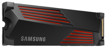 Накопитель SSD M.2 1Tb Samsung 990 PRO (PCI-E 4.0 x4, 7450/6900 Мбайт/сек, с радиатором)