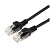 Кабель патч-корд .Patch cord кат.5e  5.0м, Гарнизон, многожильный, чёрный