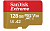 Карта памяти microSD 128Gb SanDisk EXTREME Class 10, UHS-I без SD адаптера