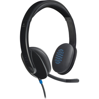 Наушники проводные Logitech H540 Headset USB 1.9м Black