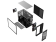 Корпус Powercase TX3 ARGB mATX чёрный