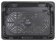 Подставка для ноутбука 15" BURO LCP156H (металл. сетка, 2*1400 об/мин, 21дБ, LED-подсветка) черный