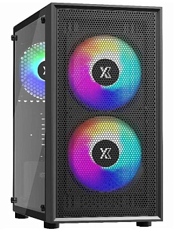 Корпус XASTRA A305M 3ARGB mATX Bllack