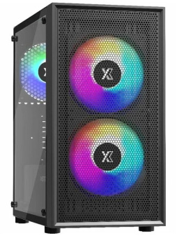 Корпус XASTRA A305M 3ARGB mATX Bllack