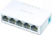 Коммутатор .5 port Mercusys MS105 100 Мбит/сек