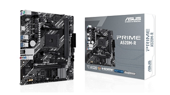 Материнская плата Socket AM4 ASUS PRIME A520M-R (A520) 2*DDR4 HDMI mATX