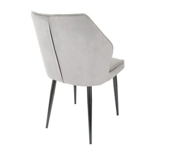 Кресло Бюрократ CH-K5 т.серый Holland 18 металл черный на ножках