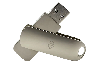 Флешка 32Gb Digma DRIVE3 USB3.0 SILVER EDITION (металлический корпус)