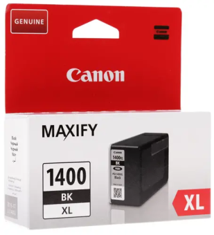 Картридж струйный Canon PGI-1400XL BK  для MAXIFY МВ2040/МВ2340 черный