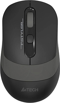 Мышь беспроводная A4Tech Fstyler FG10 2000dpi черный/серый