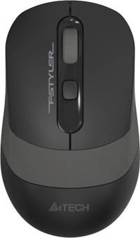 Мышь беспроводная A4Tech Fstyler FG10 2000dpi черный/серый
