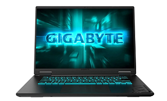 Ноутбук Gigabyte Gaming A16 GA63H Ryzen 7 260/16G/1Tb SSD/RTX5050-8G/16"FHD+/DOS/Black (черный)