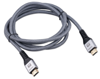 Кабель соединительный DP (m) < - > DP (m)  2.0м, ver 2.1, Cablexpert  тройной экран нейлон.оплетка с