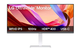 Монитор 34" LG UltraGear 34U530A-W (IPS 2560x1080 100Hz HDMI DP) белый