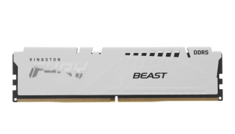 Модуль памяти DDR5 16Gb 6000MHz Kingston FURY Beast White (KF560C36BWE2-16)