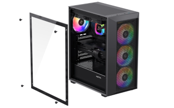 Корпус XASTRA A406 ARGB ATX чёрный