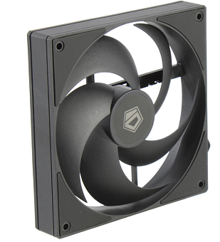 Вентилятор для корпуса 140mm ID-Cooling AS-140-K 4-Pin PWM Black