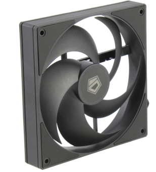 Вентилятор для корпуса 140mm ID-Cooling AS-140-K 4-Pin PWM Black