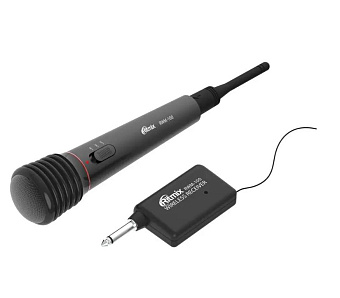 Микрофон Ritmix RWM-100 вокальный, беспроводной