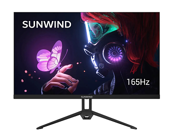 Монитор 27" SunWind SUN-M27BA107 (IPS 1920x1080 3ms 165Hz DP HDMI) черный