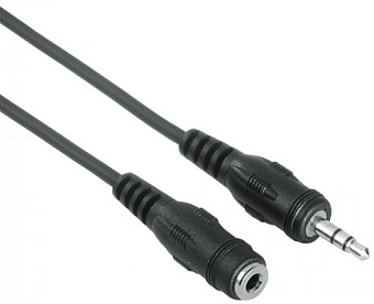 Кабель аудио-видео 3.5Jack (m) < - > 3.5Jack (f)  2.0м, Perfeo, удлинительный